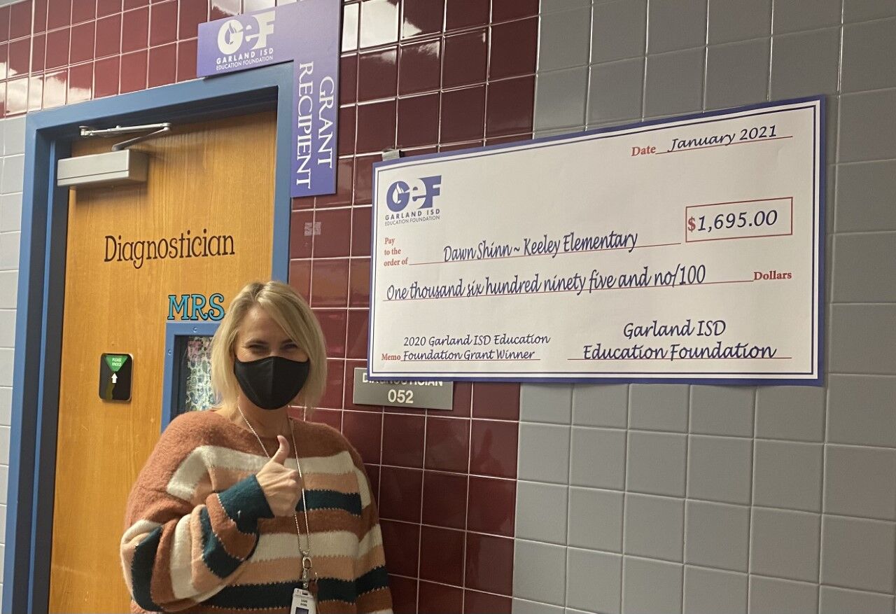 District Education Foundation surprises staff with grants